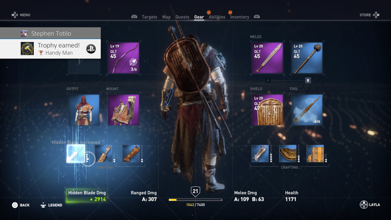 Before the patch, ACO players could turn all of these boxes gold, except for the blue tool one. A travesty indeed.